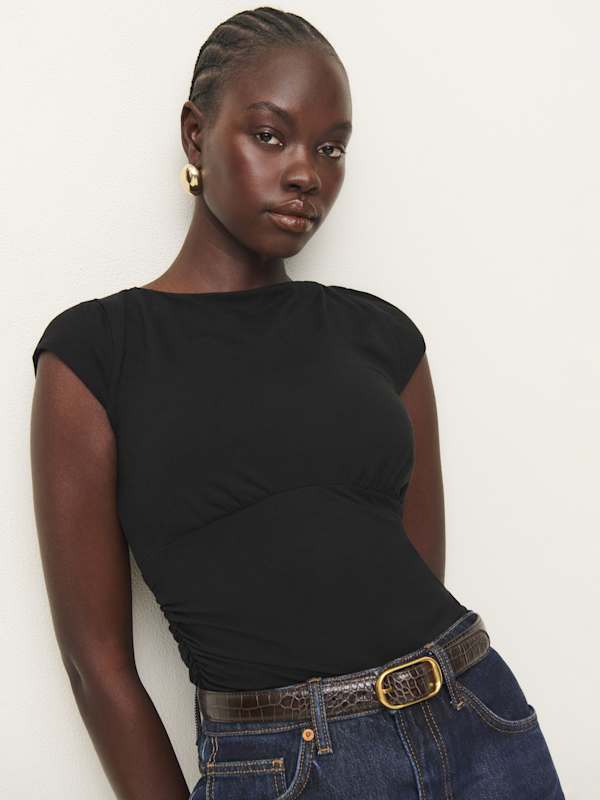 Madelyn Knit Top - Black